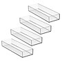 iDesign Clarity Drawer Organizer, Clear, 4/Set (49660M4)~#|#~sp309959461_sc7