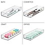 iDesign Plastic Drawer Organizer, Clear, 6/Set (28142M6)~#|#~sp309959471_sc7