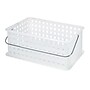 interDesign Plastic Nesting Basket with Handles, Frost White (61660)~#|#~sp309962945_sc7