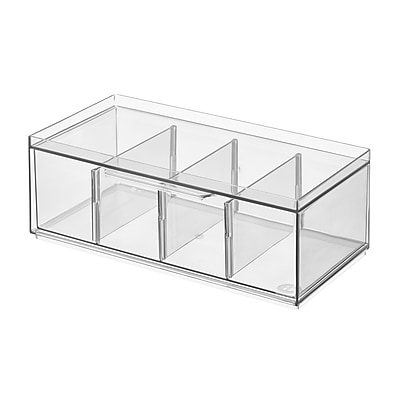 iDesign Crisp Tea Storage Organizer