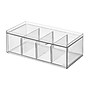 iDesign XL Stackable Tea Bag Storage Organizer Drawer, Clear (72110)~#|#~sp309962999_sc7