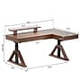 FlexiSpot Fusion Retro 70"W Electric L-Shaped Adjustable Standing Desk, Walnut (EHD-L7047WV)~#|#~sp309966614_sc7