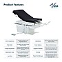 Viva Comfort Pointe Power Height Adjustable Pelvic Tilt Exam Table w/Stirrups & Storage, 396 lbs. Capacity, Black ~#|#~sp309966670_sc7