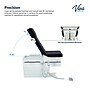 Viva Comfort Pointe Power Height Adjustable Pelvic Tilt Exam Table w/Stirrups & Storage, 396 lbs. Capacity, Black ~#|#~sp309966673_sc7