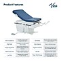 Viva Comfort Pointe Power Height Adjustable Pelvic Tilt Exam Table w/Stirrups & Storage, 396 lbs. Capacity, Blue ~#|#~sp309966679_sc7