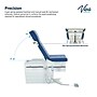 Viva Comfort Pointe Power Height Adjustable Pelvic Tilt Exam Table w/Stirrups & Storage, 396 lbs. Capacity, Blue ~#|#~sp309966682_sc7