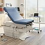 Viva Comfort Pointe Power Height Adjustable Pelvic Tilt Exam Table w/Stirrups & Storage, 396 lbs. Capacity, Blue ~#|#~sp309966684_sc7