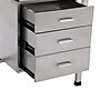 Viva Comfort Slimline Exam Table Storage Drawers, 440 lbs. Capacity, Stainless Steel (ADI996-01-DR-3-MK)~#|#~sp309966692_sc7