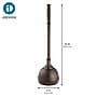 iDesign Kent Plunger Capsule, Bronze (93350)~#|#~sp309966882_sc7