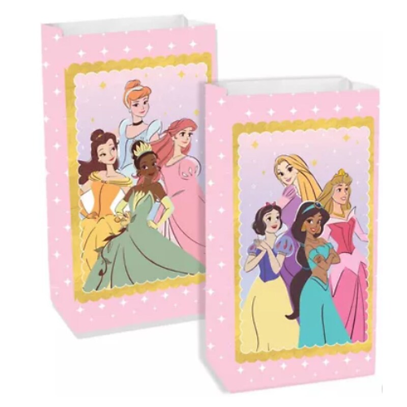 Party City Disney Princess Treat Bags, 8/Pack (AM10050530-PC) image 1