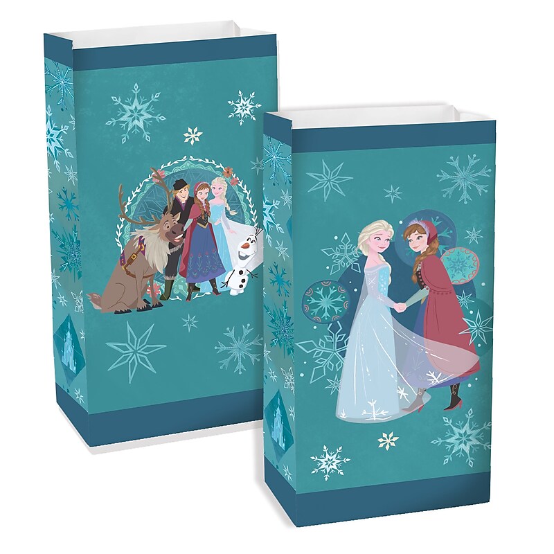 Party City Disney Frozen Treat Bags, 8/Pack (AM10050535-PC) image 1