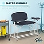 Viva Comfort Bariatric Extra-Tall Phlebotomy Chair with Drawer, 750 lb. Capacity, 2 Flip Up Arms, Blue (ADI997-01D-BT-BLU)~#|#~sp310016567_sc7