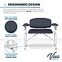 Viva Comfort Bariatric Extra-Tall Phlebotomy Chair, 750 lb. Capacity, 2 Flip Up Arms, Black (ADI997-01-BT-BLK)~#|#~sp310016574_sc7