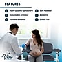 Viva Comfort Bariatric Extra-Tall Phlebotomy Chair, 750 lb. Capacity, 2 Flip Up Arms, Black (ADI997-01-BT-BLK)~#|#~sp310016576_sc7
