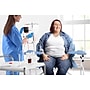 Viva Comfort Bariatric Extra-Tall Phlebotomy Chair, 750 lb. Capacity, 2 Flip Up Arms, Midnight Express (ADI997-01-BT-BLU)~#|#~sp310016587_sc7