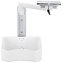 Viva Comfort Aluminum Wall Mount Bracket with Basket, Compatible With Viva Omni Spot Monitor, White (ADIME912-WM-08)~#|#~sp310016666_sc7
