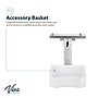 Viva Comfort Aluminum Wall Mounted Bracket with Basket, Compatible With Edan M and iM Spot Monitor, White (ADIME912-WM-03)~#|#~sp310016720_sc7