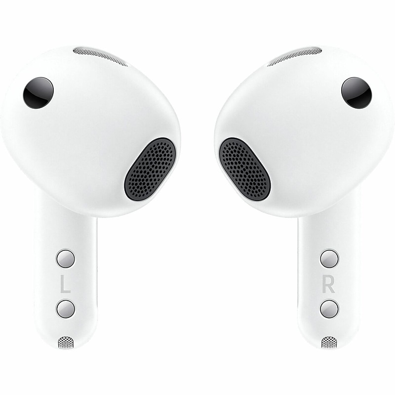 Samsung Galaxy Buds4 Wireless Noise Canceling Headphones, Bluetooth, White (SM-R540NZWAXAR) image 1