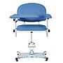 Viva Comfort Manual Adjustment Phlebotomy Chair, 485 lb. Capacity, 2 Flip Up Arms, Blue (ADIME997-05)~#|#~sp310016815_sc7