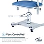 Viva Comfort Manual Adjustment Phlebotomy Chair, 485 lb. Capacity, 2 Flip Up Arms, Blue (ADIME997-05)~#|#~sp310016824_sc7