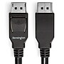 Kensington 6 ft. DisplayPort to DispayPort Audio/Video Cable, Male to Male, Black (K33021WW)~#|#~sp310068314_sc7