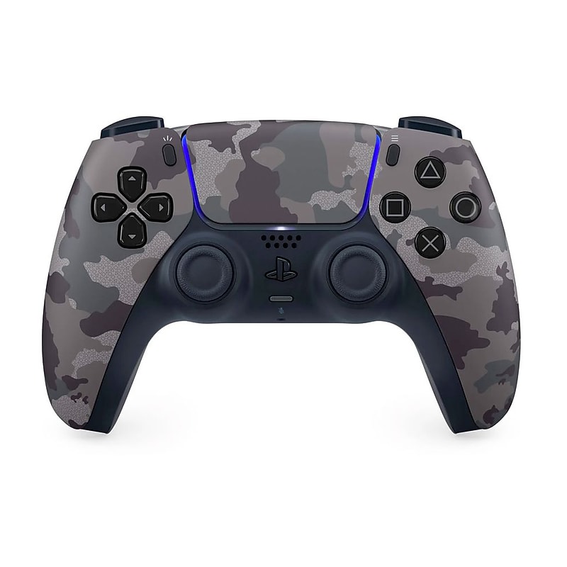 Sony PlayStation 5 DualSense Wireless Controller, Gray Camouflage (1000039944) image 1