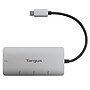 Targus 4-Port USB-C 3.2 Gen Hub, Silver (ACH226BT)~#|#~sp310069250_sc7