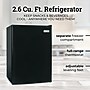 Igloo IRF26BK6A 2.6 Cu. Ft. Refrigerators w/Freezer, Black~#|#~sp310070108_sc7