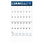 2027 House of Doolittle Big Block 12" x 24" Monthly Wall Calendar (322-27)~#|#~sp310071426_sc7