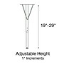 Correll Rectangular Activity Table Set, 72" x 36", Height Adjustable, Gray Granite (AP1-A3672TFREC-15-09-09-8-18)~#|#~sp310124839_sc7