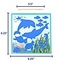 Ready 2 Learn Magic Scratch Paper, Sea-Life, 8.25" x 8.25", Multicolored, 10 Boards/Set (CE-10153)~#|#~sp310124912_sc7