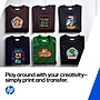 HP Dark Fabric Iron-On Transfers, 8.5" x 11", 20 sheets (8L1U6A)~#|#~sp310126110_sc7