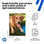 HP Light Fabric Iron-On Transfers, 8.5" x 11", 20 sheets (AA7N7A)~#|#~sp310126144_sc7