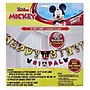 Party City Mickey Mouse Forever Personalized Birthday Double Banner Kit, Red/Black, 2/Pack (AM122480)~#|#~sp310130376_sc7