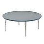 Correll 60" Round Activity Table Set, Height Adjustable, Gray Granite (AP1-A60TFRND-15-14-37-6-18)~#|#~sp310184869_sc7