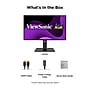 ViewSonic 24" FHD 100Hz LCD Business Monitor, Height Adjustable, Black (VG2451~#|#~sp310189781_sc7