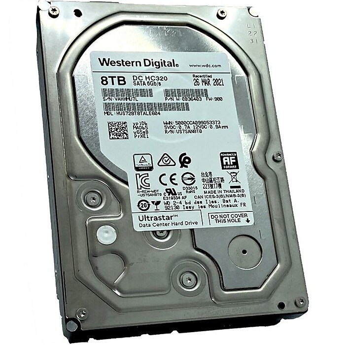 Western Digital Ultrastar DC HC320 8TB 3.5