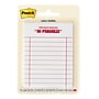Post-it Mini List Notes, 2.9" x 3.8", 75 Sheets/Pad (SPE-34P-6)~#|#~sp310523278_sc7
