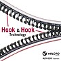 Velcro® Extreme Lock Adhesive Back Hook and Loop Square Fastener, 1", Black (VEL-30177-USA)~#|#~sp310523423_sc7
