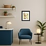 Amanti Art Avon Narrow 8" x 10" Polystyrene Picture Frames, Black Satin (A42678300969)~#|#~sp310629104_sc7