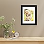 Amanti Art Avon Narrow 8" x 10" Polystyrene Picture Frames, Black Satin (A42678300969)~#|#~sp310629105_sc7