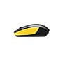 SaharaCase Navigate Series Wireless Ambidextrous Bluetooth & USB Mouse, Black/Yellow (KB64)~#|#~sp311546496_sc7