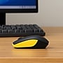 SaharaCase Navigate Series Wireless Ambidextrous Bluetooth & USB Mouse, Black/Yellow (KB64)~#|#~sp311546500_sc7