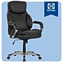 Sealy Nigel Ergonomic Faux Leather Swivel Executive Chair, Black (72972)~#|#~sp311560172_sc7