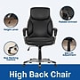 Sealy Nigel Ergonomic Faux Leather Swivel Executive Chair, Black (72972)~#|#~sp311560175_sc7