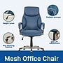 Sealy Nigel Ergonomic Faux Leather Swivel Executive Chair, Blue (71149)~#|#~sp311560594_sc7