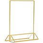 Excello Brands 8.5" x 11" Poster Holder, Vertical, Desktop/Countertop, Acrylic, Gold (SGNH-GT-85X11)~#|#~sp311882116_sc7