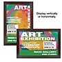 Excello Brands 11" x 17" Snap Frame Poster Holder, Wall-Mounted, Vertical/Horizontal, Walnut, Plastic (SF-1117-WLNT )~#|#~sp311882262_sc7