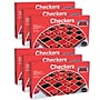 Pressman Checkers Board Game, 6/Bundle (PRE111212-6)~#|#~sp311937298_sc7