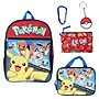 Bioworld Kids 5-Piece Pokemon Backpack Set, Large (B1B2KSRPOKSB00)~#|#~sp311937838_sc7